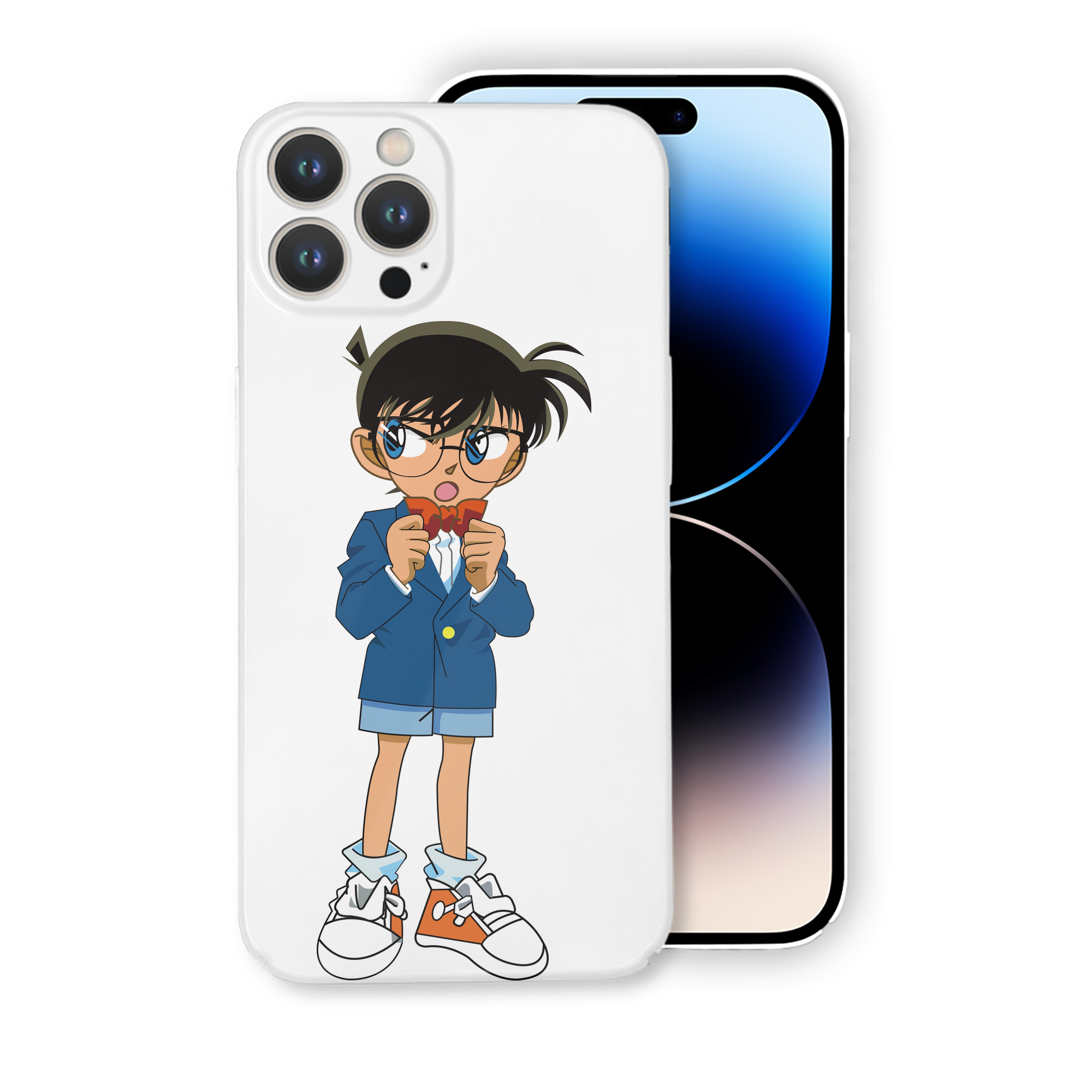 （画像用） 名探偵コナン 江戸川 コナン Detective Conan Conan Edogawa 【iPhone 14シリーズ対応】ハードケース